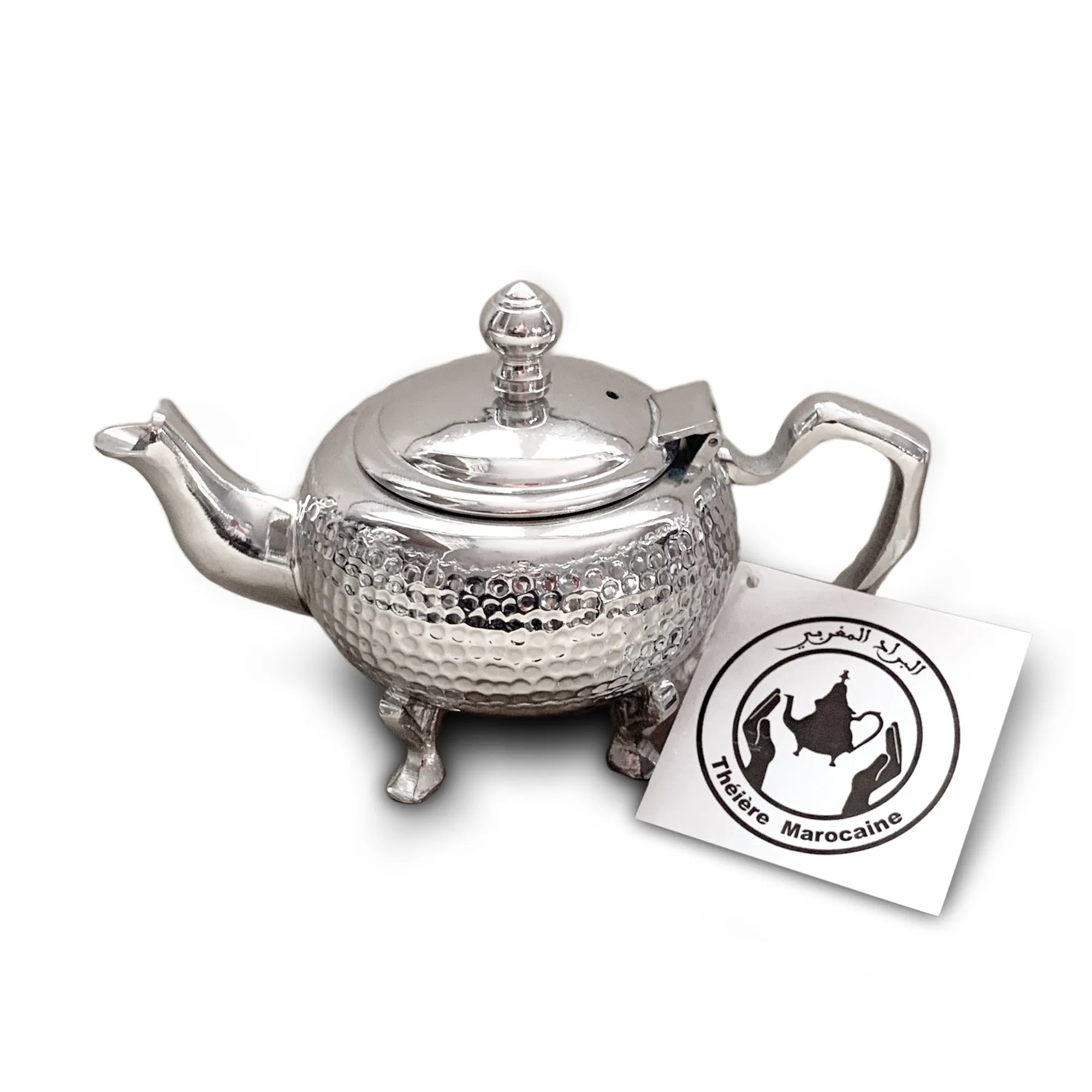 Teekanne 'Fakroun', silber, B 18 cm, H 11 cm, L 9 cm