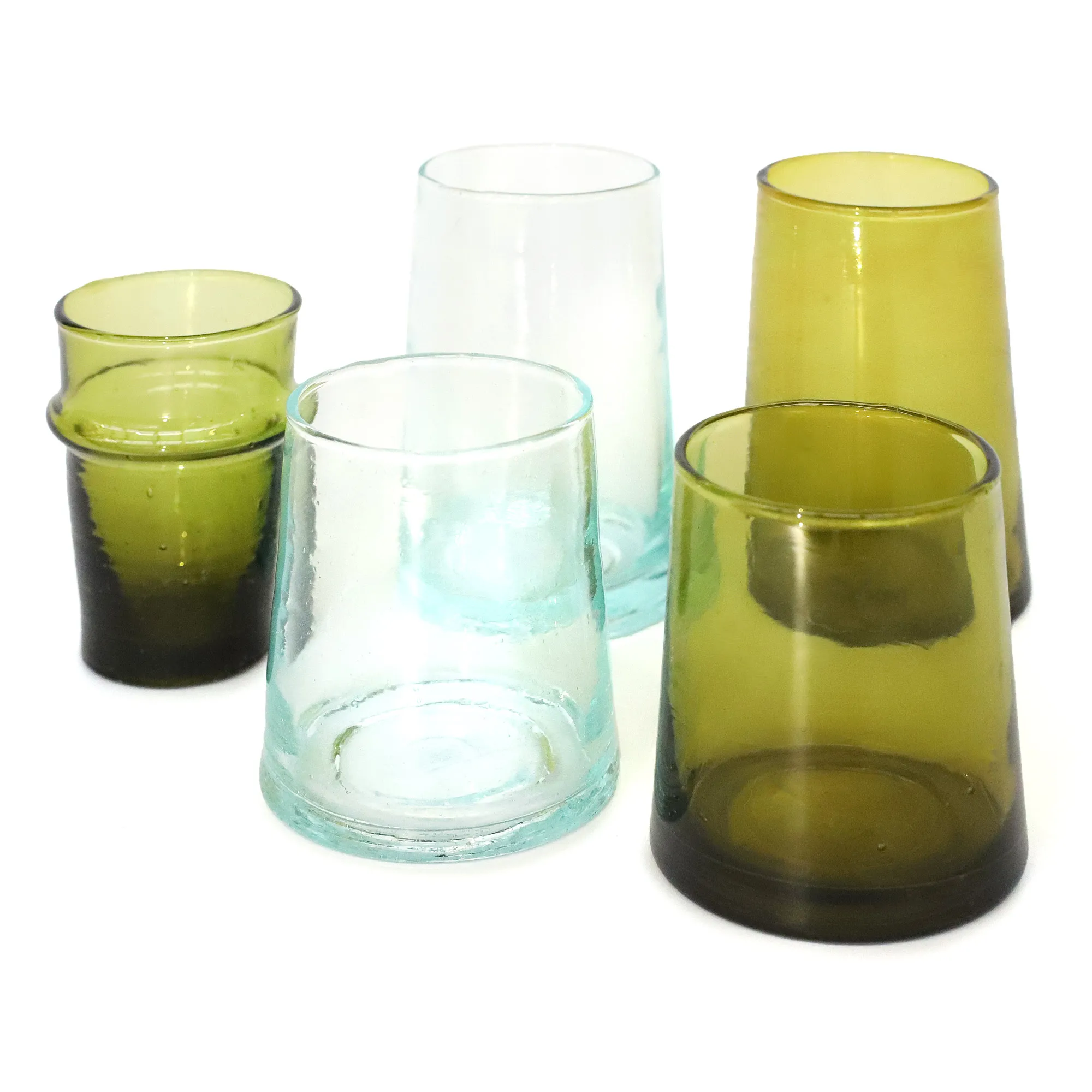 Glas, Ø 6 - 7 cm, H 12 cm