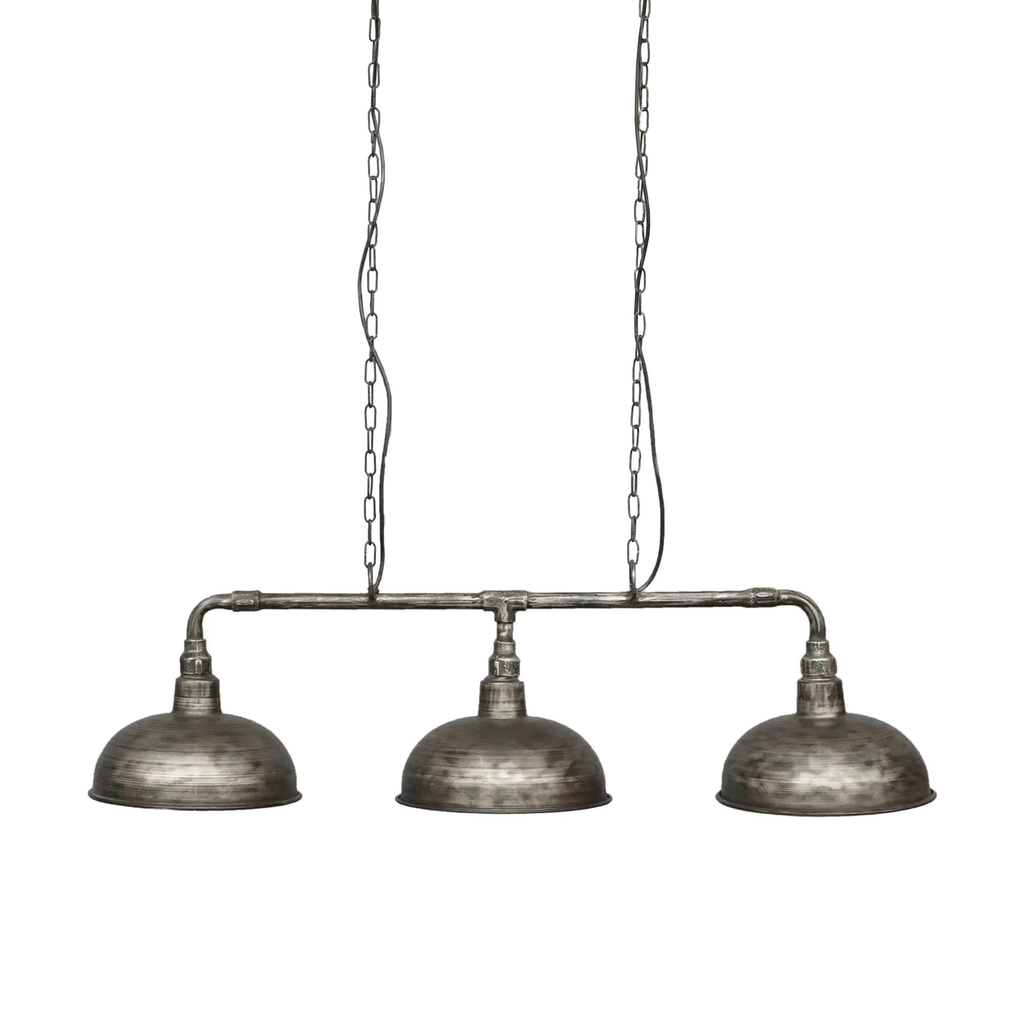 3er Hängeleuchte 'Donstedt', vintage, B 104 cm, H 28 cm L 26 cm