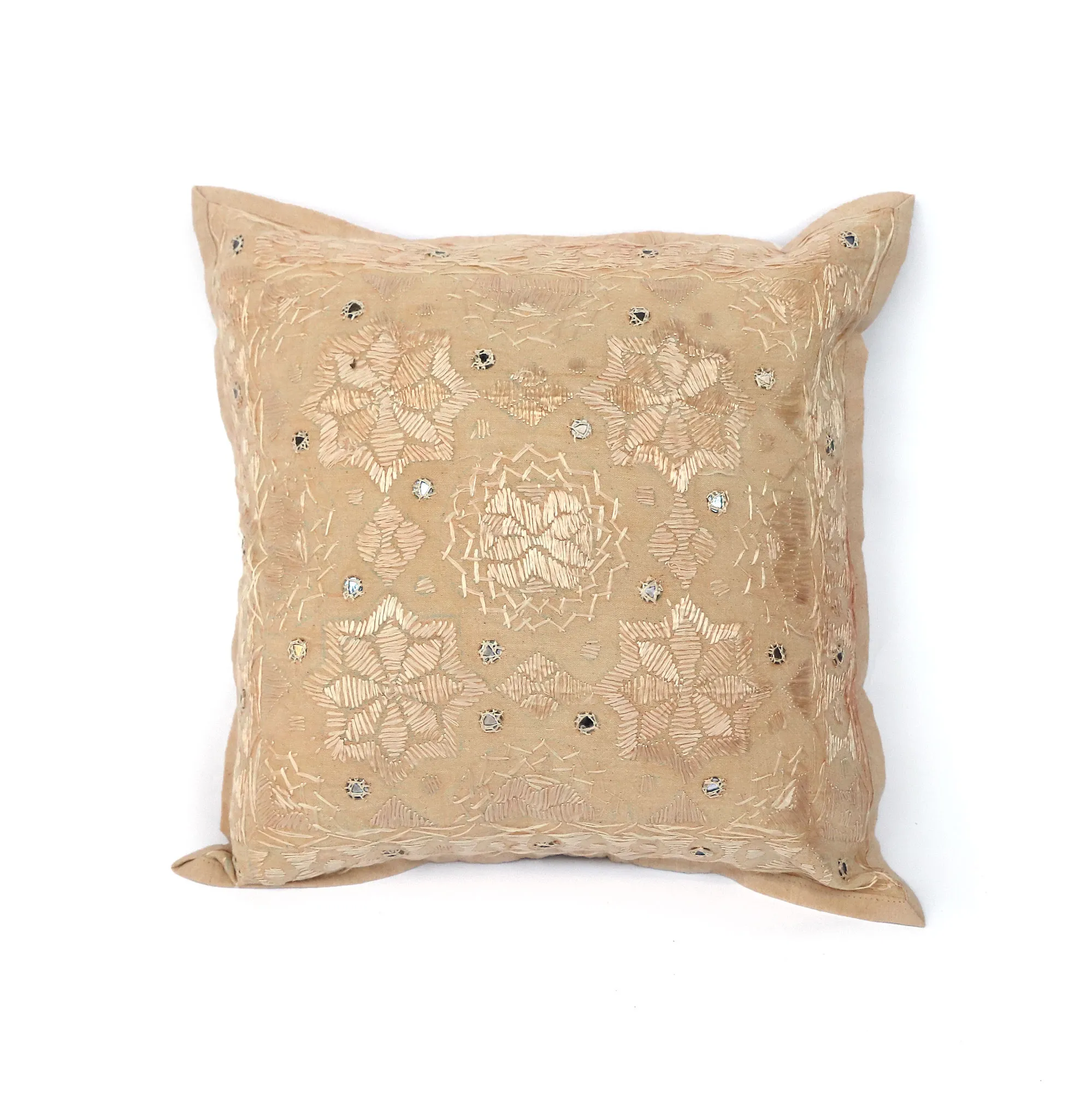 Kissenbezug 'Star' beige, H 40 cm, B 40 cm