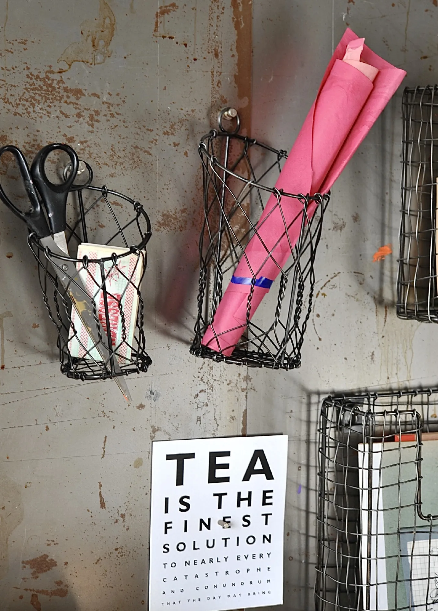 2er-Set Flaschenhalter aus Draht