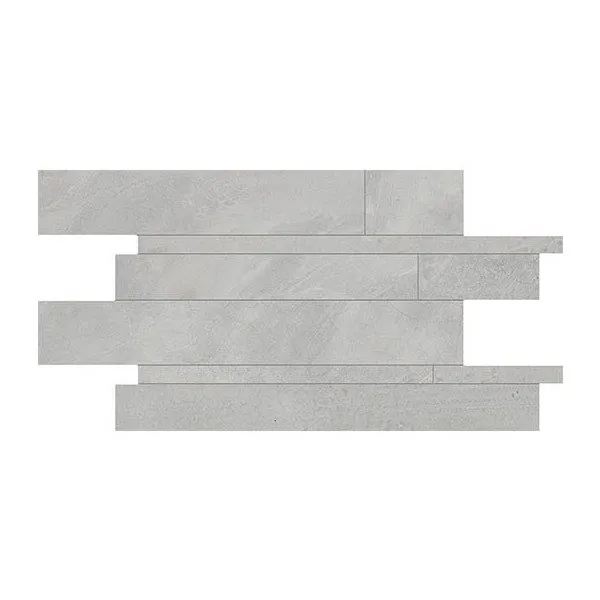 ERGON PLAYGROUND LISTELLI SFALSATI BERLIN GREY NATURAL 30X60