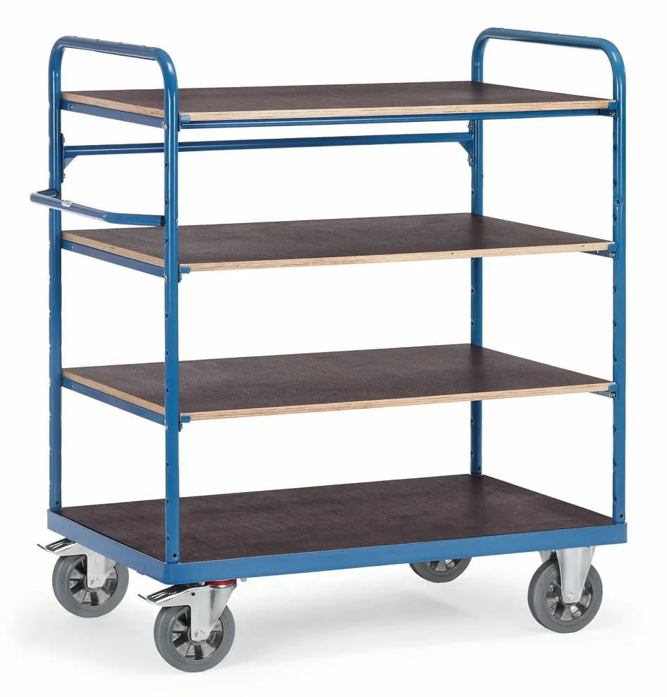 Etagenwagen mit Ladefläche 120 x 80 cm | Höhe 158 cm