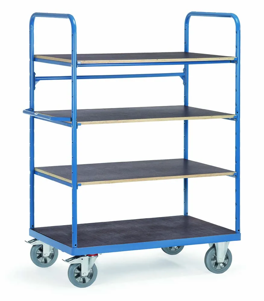 Etagenwagen mit Ladefläche 120 x 80 cm | Höhe 182 cm