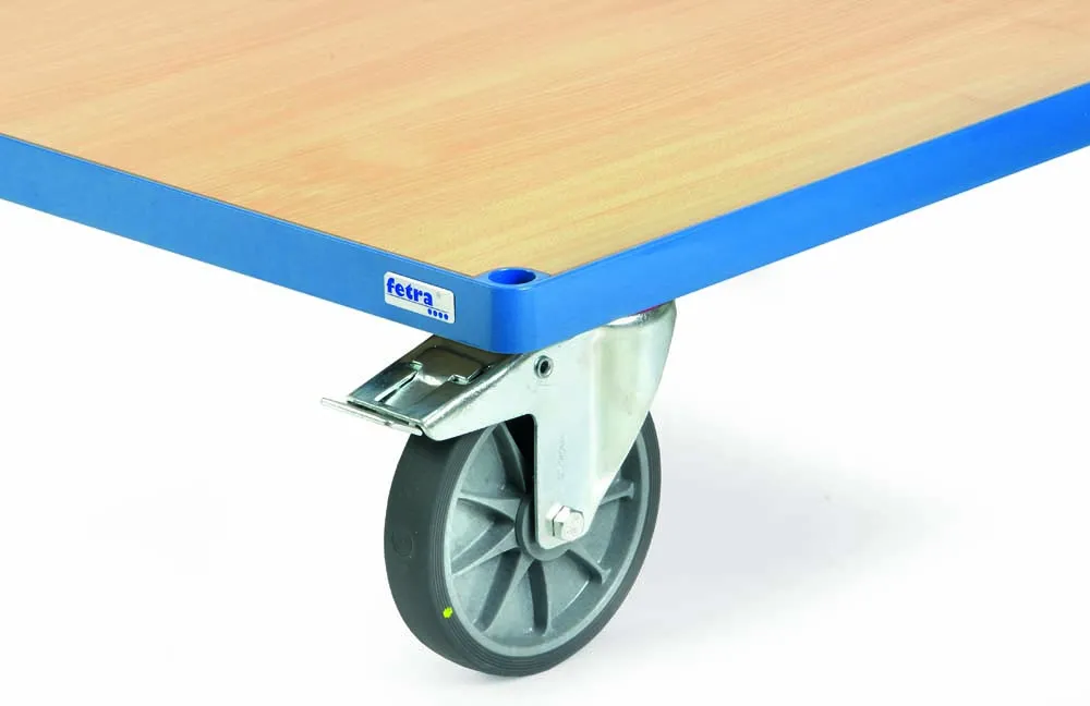 Räder mit elektrisch leitfähiger TPE-Bereifung ø 12,5 cm - Mehrpreis -