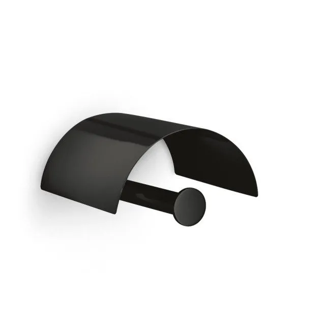 LINEABETA BAKETO SCHWARZ LACKIERT MESSING BEDECKT TOILETTENPAPIERHALTER