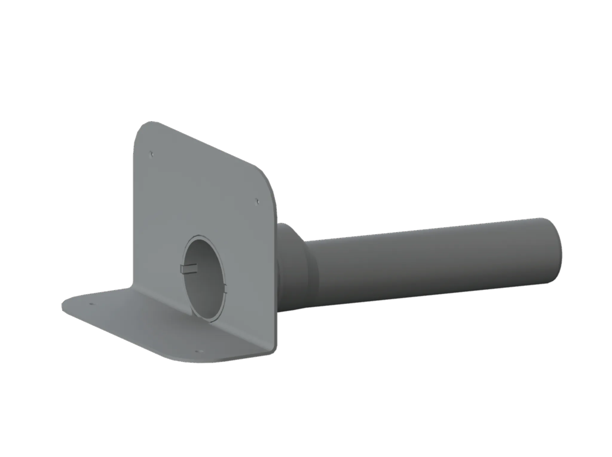 Attikaablauf PVC, DN 70