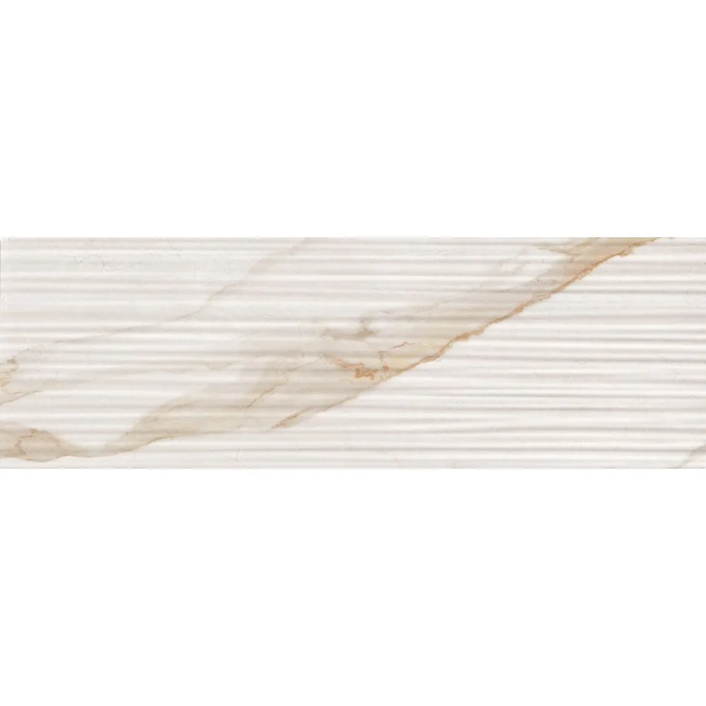 SUPERGRES FLIESEN PURITY OF MARBLE CALACATTA STRUTTURA FLUID REKT. 30,5X91,5