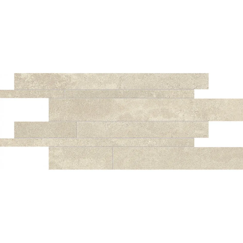 PROVENZA FLIESEN RE-PLAY CONCRETE LISTELLI SFALSATI SAND NATURAL 30X60