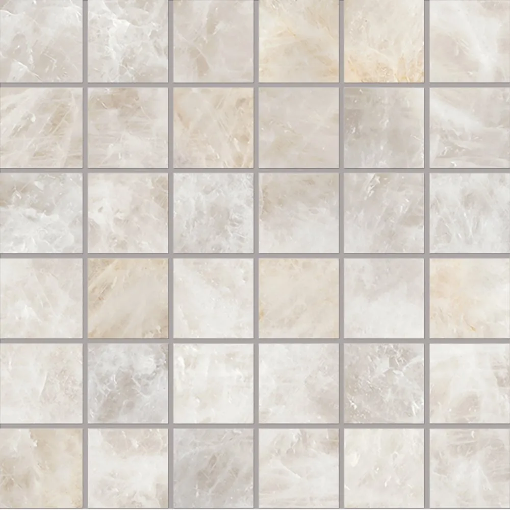 EMILCERAMICA TELE DI MARMO PRECIOUS MOSAIK CRYSTAL AMBRA SILKTECH 30X30