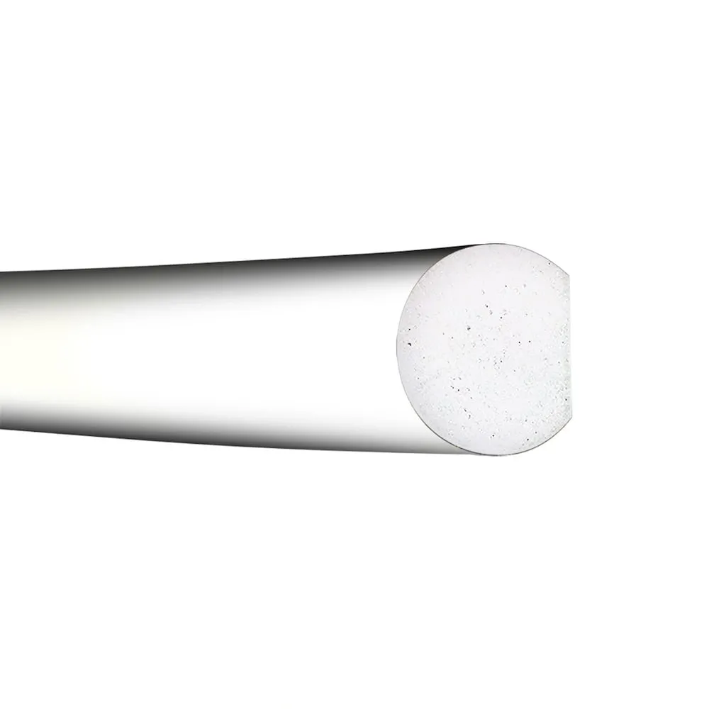 Prallschutz aus Polyurethanschaum | Flächenschutz Kreisförmig, Selbstklebend | HxBxT 4x100x3,2cm | UV-, lösungsmittel- & temperaturbeständig | Weiß