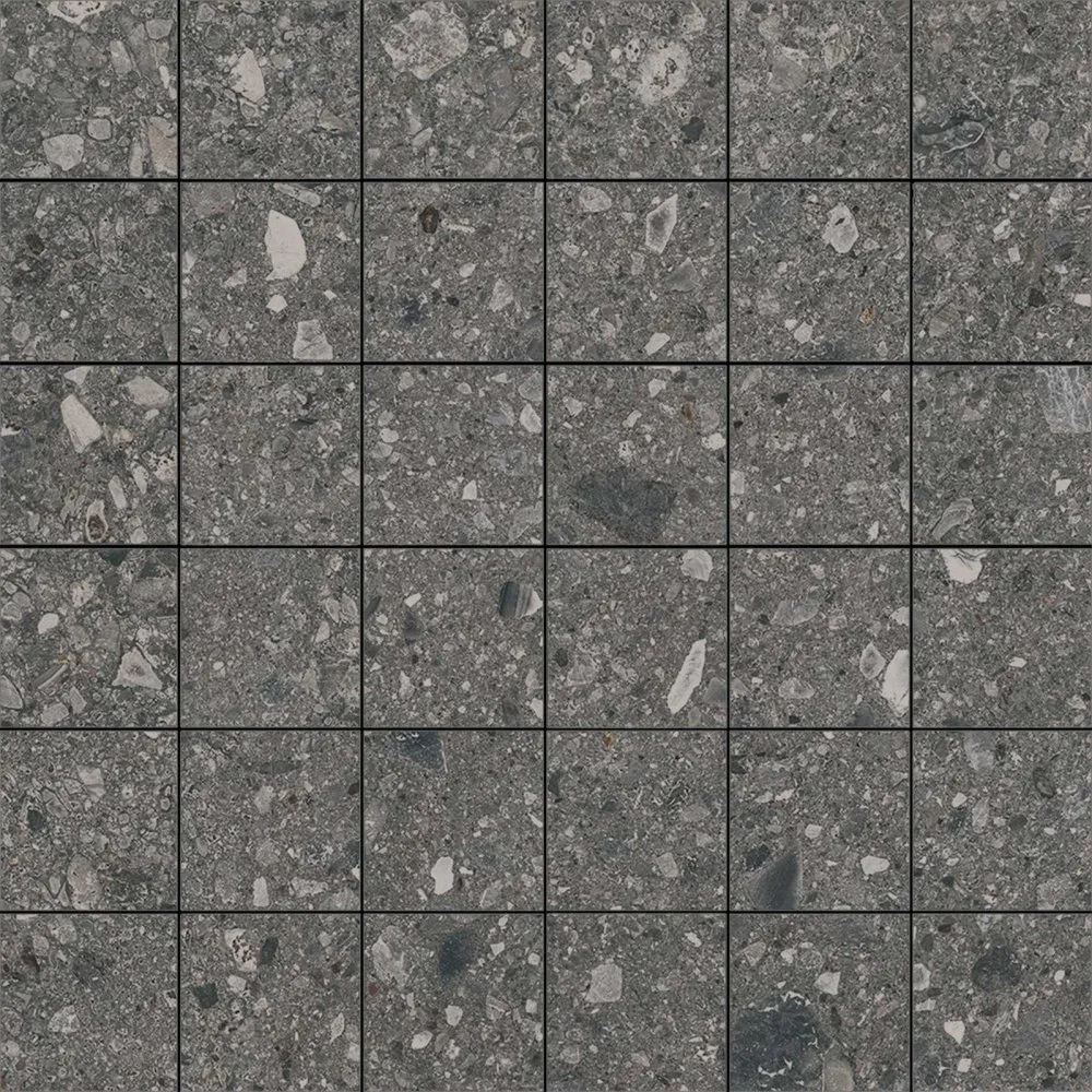 MARAZZI FLIESEN MYSTONE CEPPO DI GRE' MOSAIK ANTHRACITE NATURAL 30X30