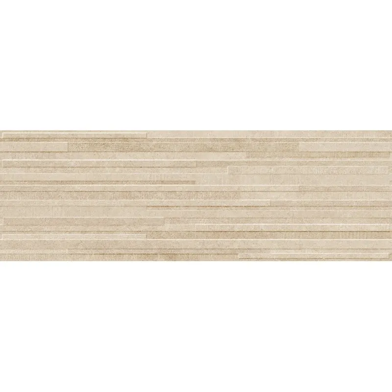 MARAZZI FLIESEN DOVER STRUTTURA BLOCK 3D BEIGE NATURAL REKTIFIZIERT 30X90