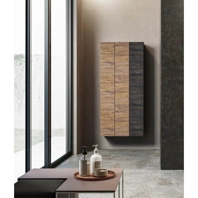 MENSOLONI 2-TÜRIGER UND 1-TÜRIGER HÄNGESCHRANK