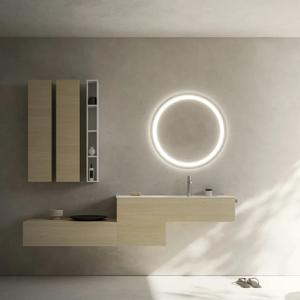 ARBI SKY 16 WANDHÄNGENDER UNTERSCHRANK,WASCHBECKEN, OBERSCHRÄNKEN, SPIEGEL