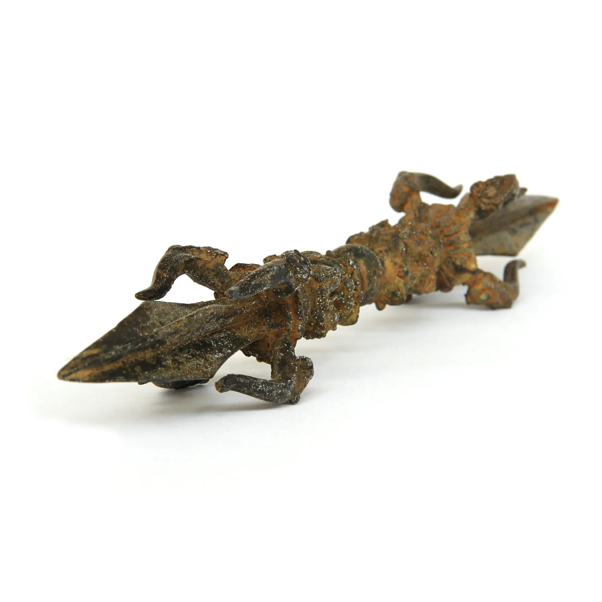 Doppeldolch 'Vajra', bronze, T 32 cm, B 4,5 cm, H 4,5 cm