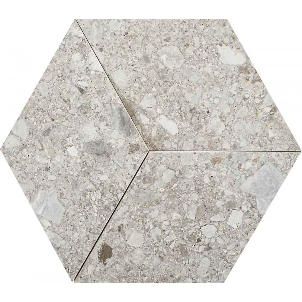 MARAZZI FLIESEN MYSTONE CEPPO DI GRE' DEKOR 3D GREY NATURAL 29X33,5