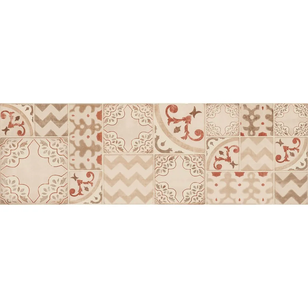 MARAZZI POTTERY FLIESEN DECORO AZULEJO CHAMPAGNE NATURAL 25X76