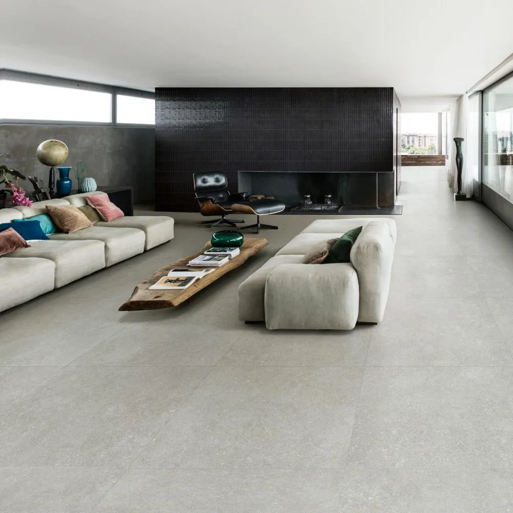 MARAZZI FLIESEN MYSTONE BERICI CENERE R9 NATURAL REKTIFIZIERT 120X120