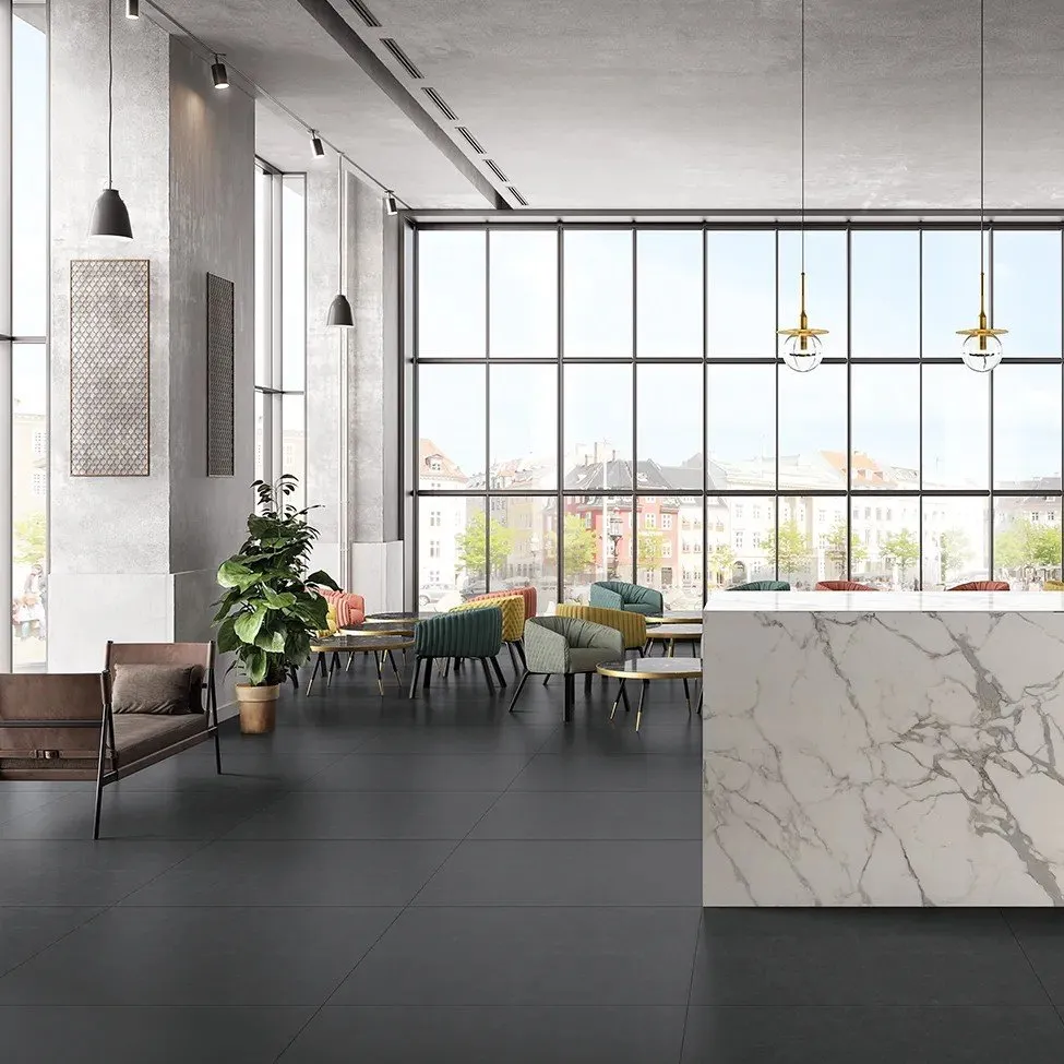 KEOPE FLIESEN ELEMENTS DESIGN BLACK NATURAL R9 REKTIFIZIERT 30X60