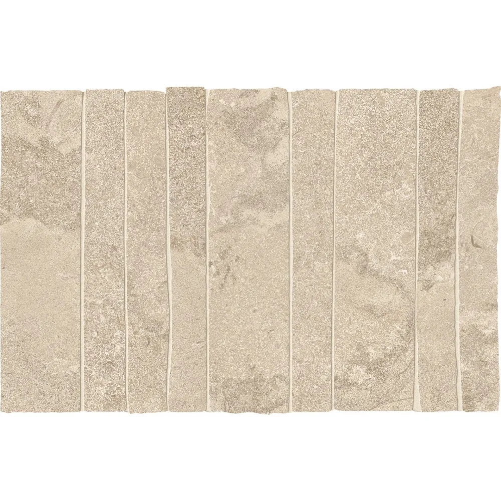 ERGON PORTLAND STONE MOSAIK SAND WALLCUT CROSS CUT NATURAL 19,4X29,4