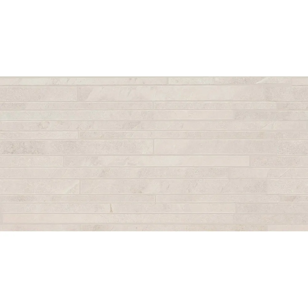 MARAZZI FLIESEN MYSTONE ARDESIA MOSAICO MURETTO BIANCO NATURAL 30X60