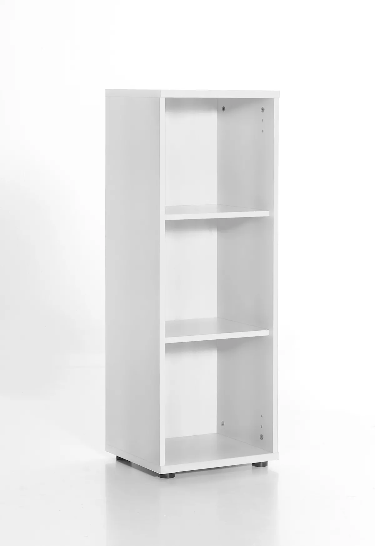 Möbelpartner Aktenregal Tiger | Medium | HxBxT 110x40x34cm | 3 Fächern | Weiß