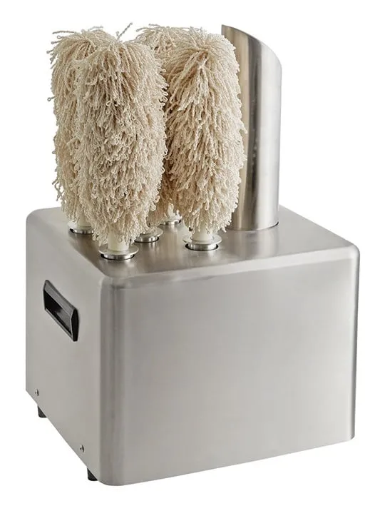 Glas Poliermaschine | HxBxT 51x33x33cm | 1,2 kW | inkl. 5 Tasseln