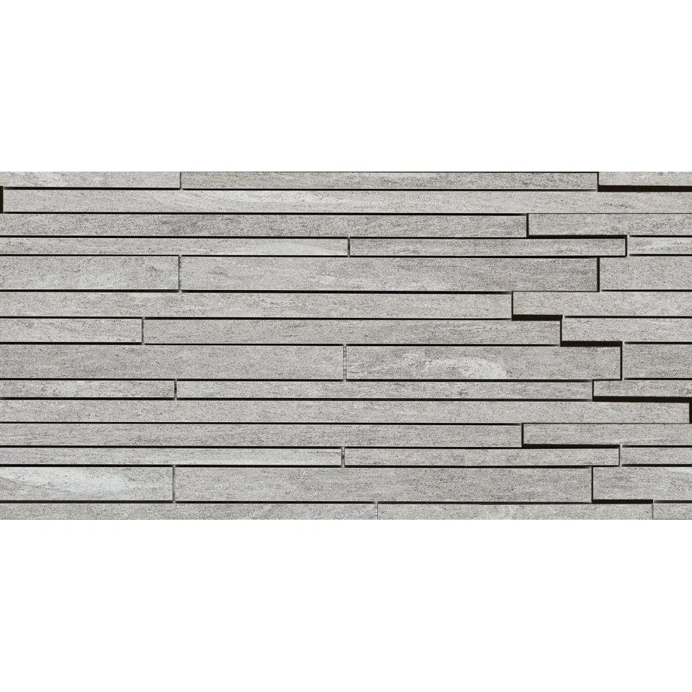 MARAZZI FLIESEN MYSTONE PIETRA DI VALS MOSAIK GREIGE STRUKTURIERT 30X60