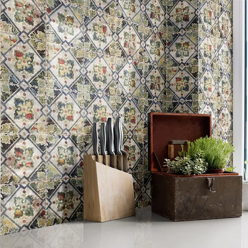 MAINZU FLIESEN LIVORNO DECOR MICHELI SATINATO 20X20