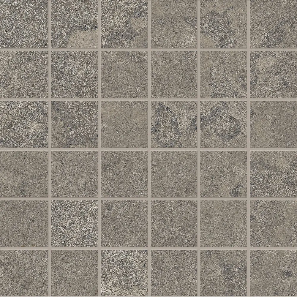 ERGON PORTLAND STONE MOSAIK ANTHRACITE CROSS CUT NATURAL 30X30