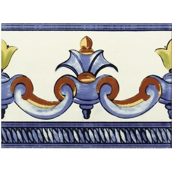 MAINZU FLIESEN MEDITERRÁNEO ZÓCALO CARRIÓN CENEFA C-7 SATINATO 15X20