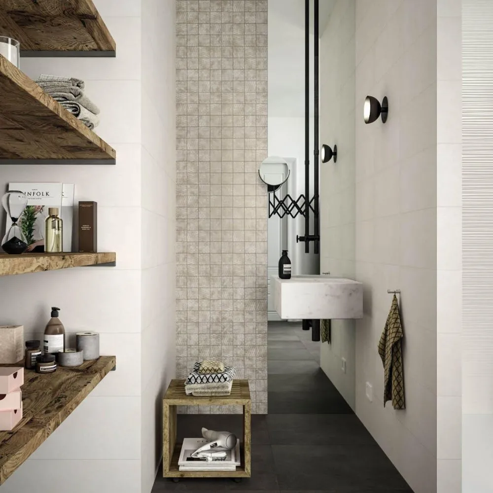 MARAZZI CHALK FLIESEN BUTTER NATURAL 25X76