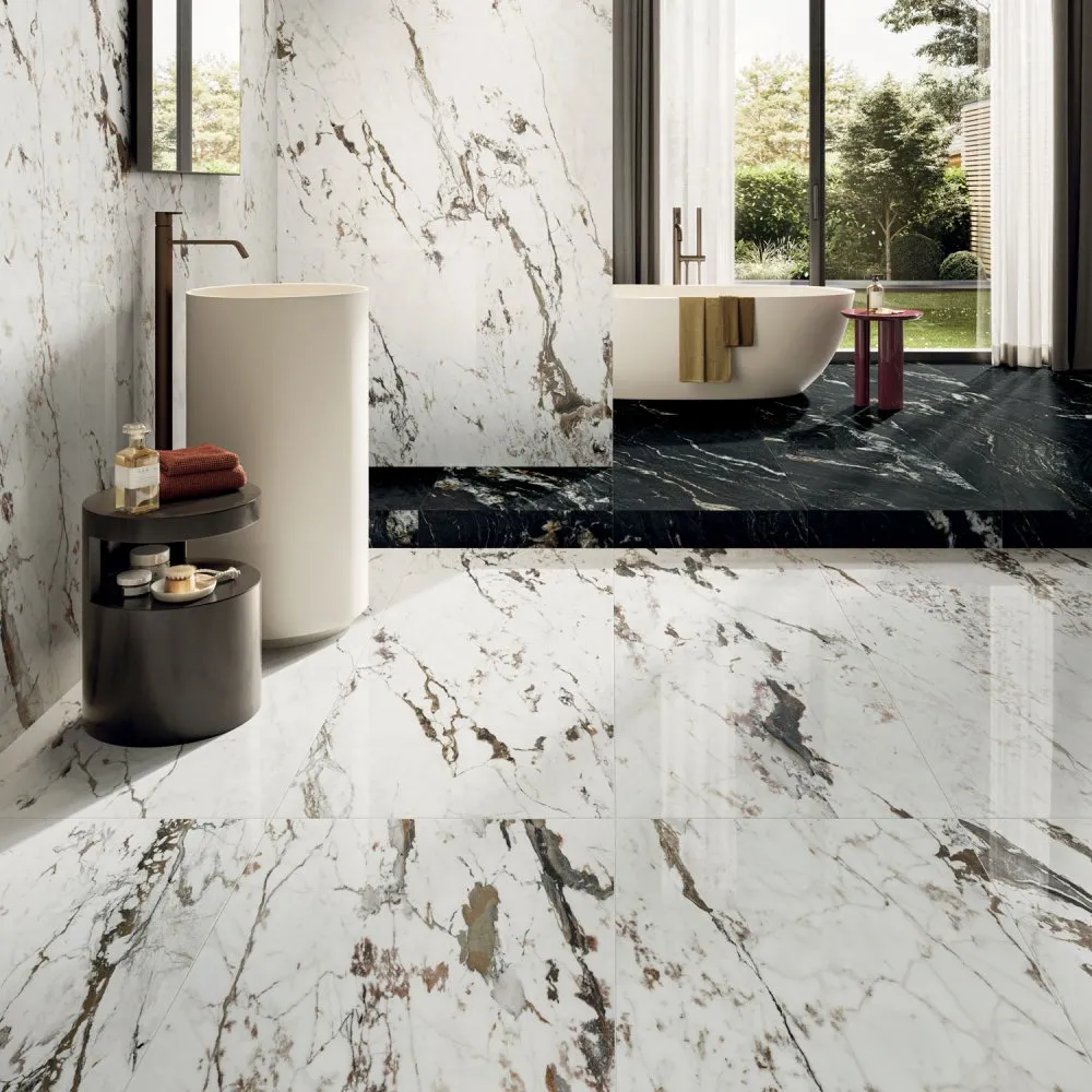 PANARIA FLIESEN PERPETUAL BRECCIA WARM LUX REKTIFIZIERT 60X120