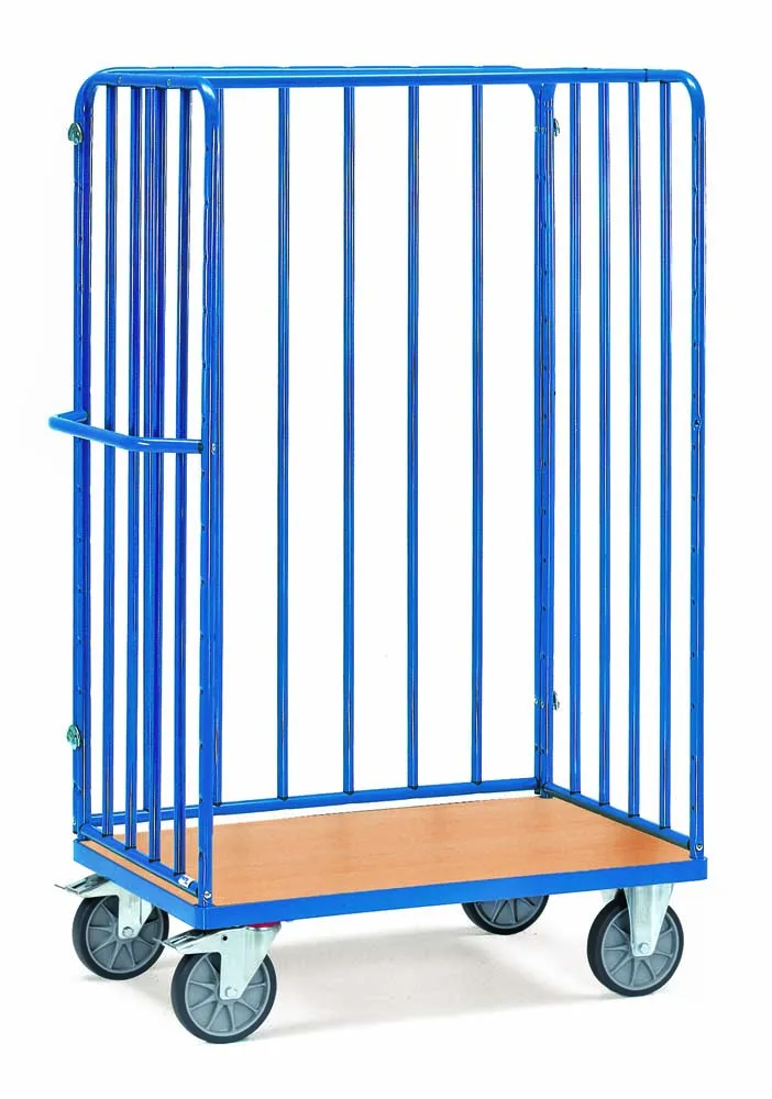 Paketwagen | Rohrstreben als Wände | Ladeflächenmaß (L x B): 100 x 60 cm