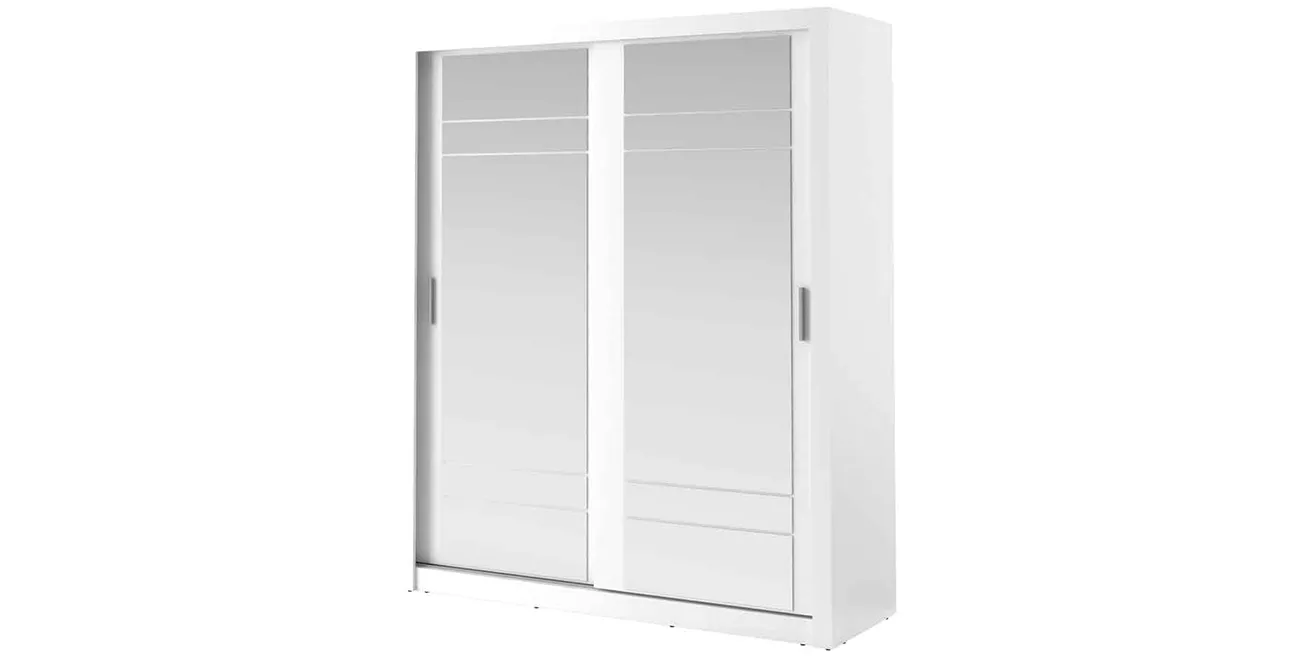 Kleiderschrank ARTI 8 mit Zwei Schiebetüren Und Spiegeln LENART