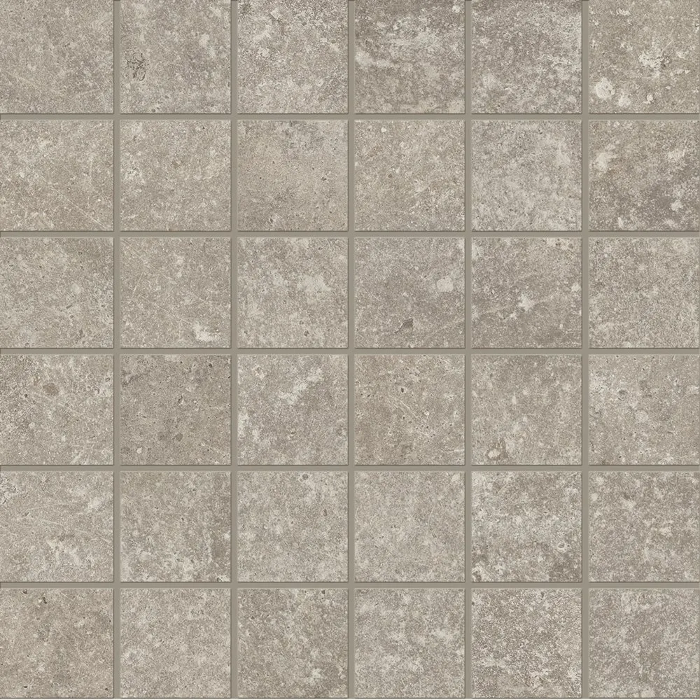 EMILCERAMICA FLIESEN EVERSTONE MOSAIK GREY SILKTECH 30X30