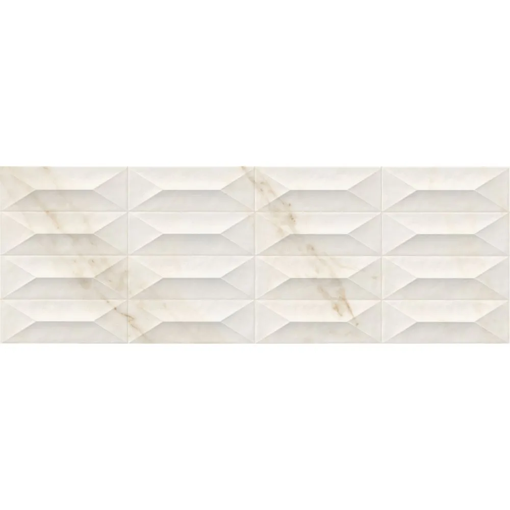 MARAZZI FLIESEN MARBLEPLAY STRUTTURA GEM 3D IVORY LUX REKTIFIZIERT 30X90