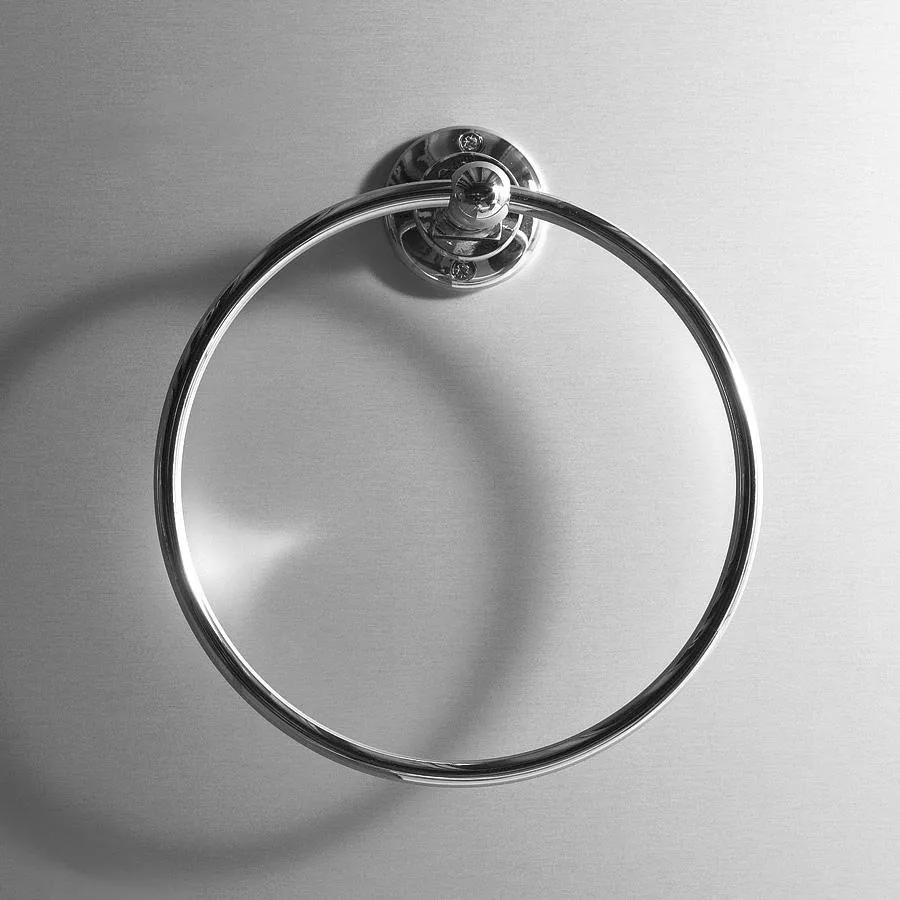 SIMAS HANDTUCHHALTER RINGFORM CHROM