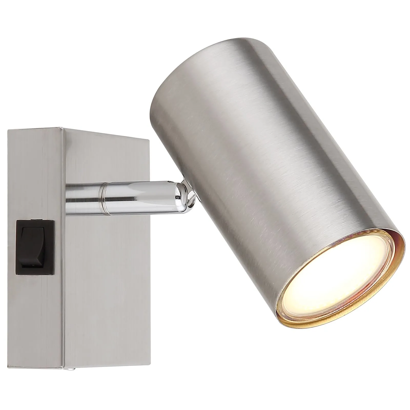 Wandleuchte mit Schalter Wandlampe Innen Wandstrahler 1 Flammig 57911-1