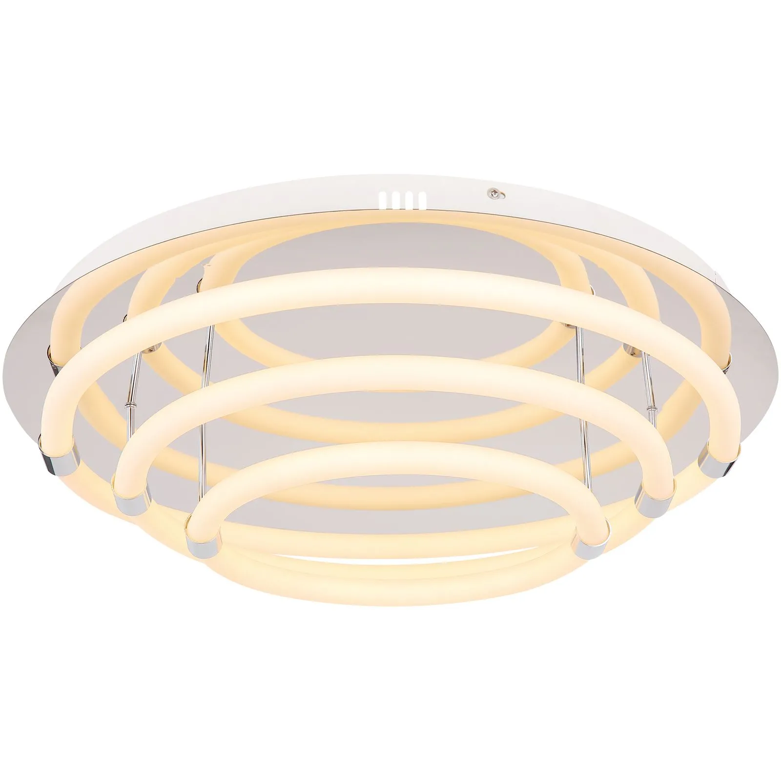 Deckenleuchte Wohnzimmer LED Deckenlampe Schlafzimmer weiß Flur 65001D2