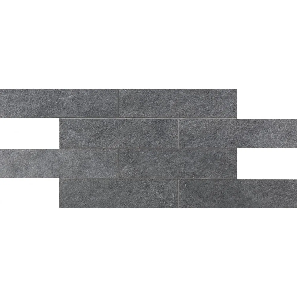 LEA CERAMICHE FLIESEN WATERFALL BRICK GRAY FLOW LAPPATO REKT. 30X60