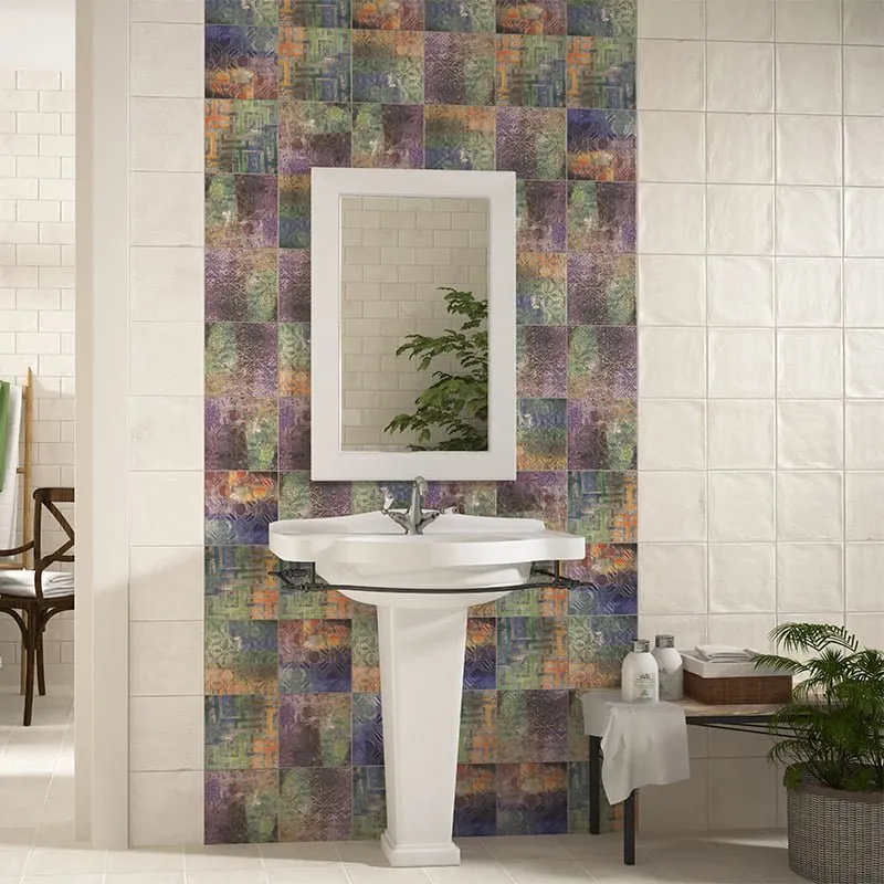 MAINZU FLIESEN RAVENA DECOR PIETRO VIOLA SATINATO 20X20