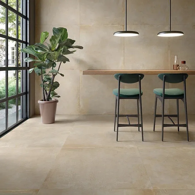 KEOPE FLIESEN NOORD GOLD NATURAL R10 REKTIFIZIERT 9,7X60