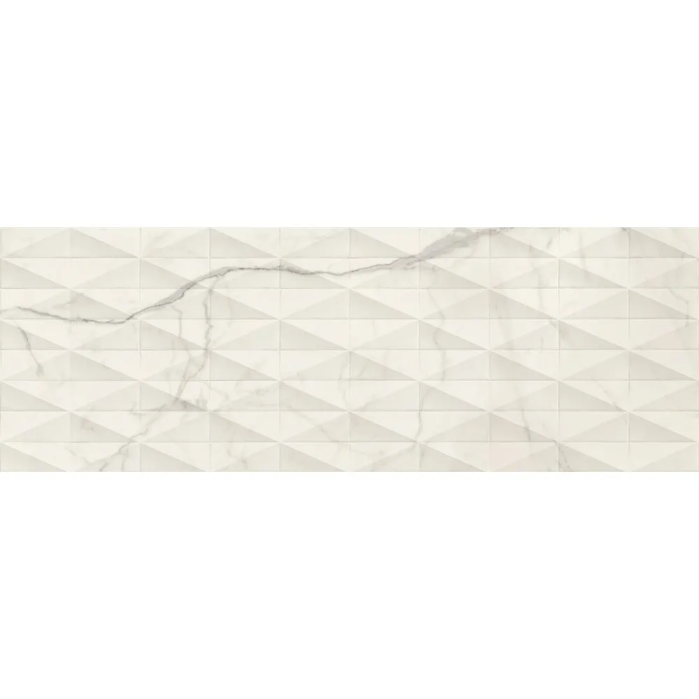 MARAZZI FLIESEN ALLMARBLE WALL STATUARIO STRUTTURA PAVÉ SATIN REKT. 40X120