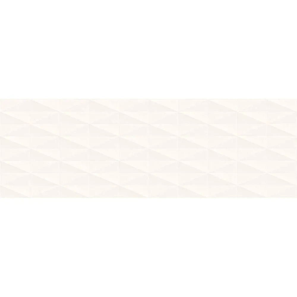 MARAZZI FLIESEN ECLETTICA WHITE STRUTTURA DIAMOND 3D REKTIFIZIERT 40X120