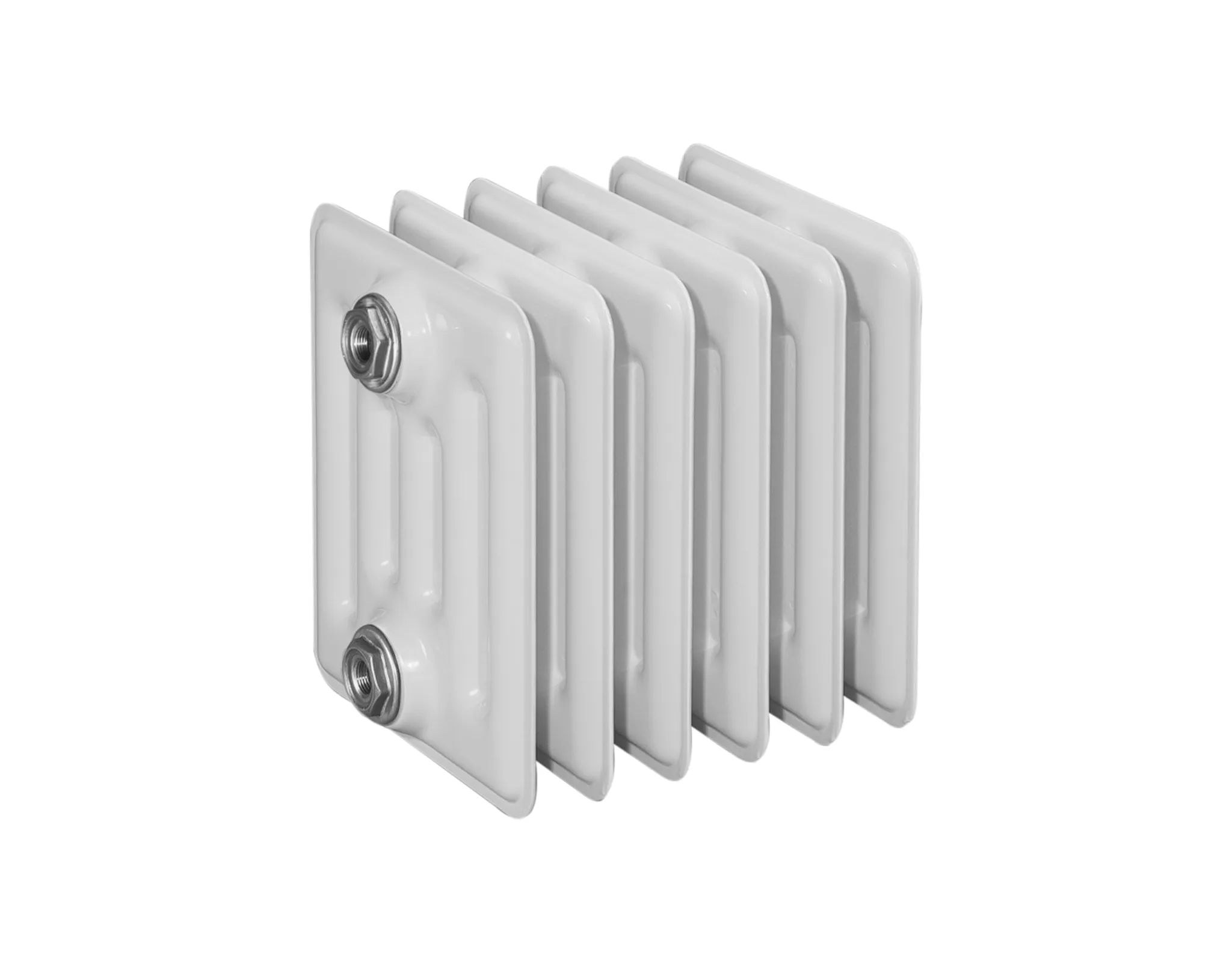 ASW Stahlradiator grundiert 7 Glieder Nabenabstand 200 mm „HG-TEC“ 35 × 30 × 25 cm