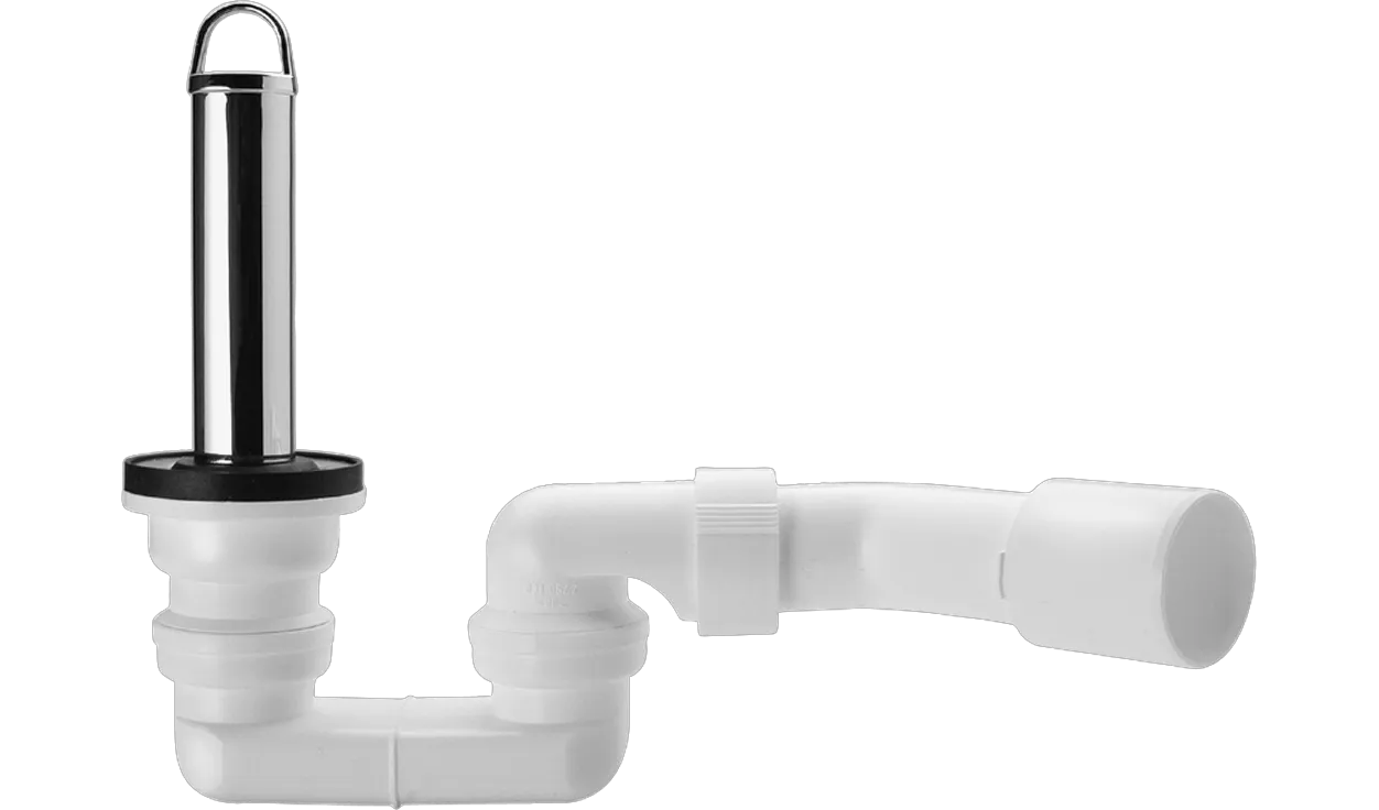 Ablaufgarnitur VW, Abgang 40/50 mm, mit Standrohr, für Duschabläufe mit