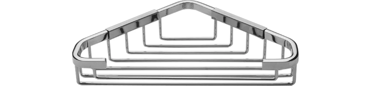 ASW Eck-Seifenkorb, Befestigung verdeckt 130 × 180 × 35 mm