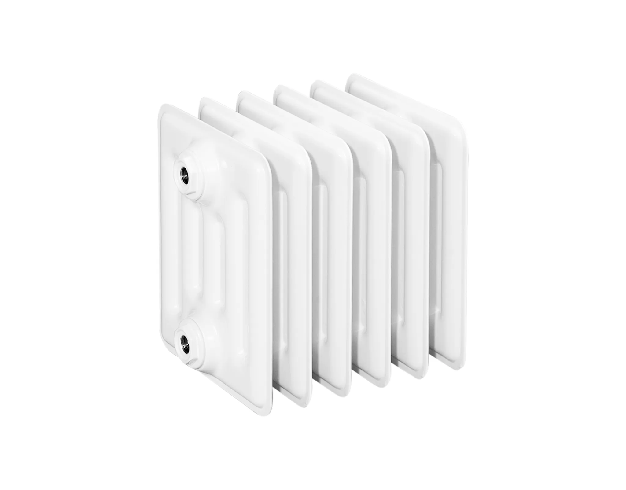 ASW Stahlradiator pulverbeschichtet 3 Glieder Nabenabstand 200 mm „HG-TEC“ 30 × 25 cm